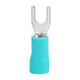 SV12532 Fork-shaped cold press terminal SV2324256 Pre-insulated sleeve Y-type U-type terminal 1000 SV1.25-3 (0.5-1.5 square/M3)10 Green
