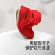 YEEHOO same style as the store, children's shoes, festive and cute cloth shoes, baby socks, autumn and winter shoes, New Year's red stepping shoes, suitable for about 6-18 months, size 20, recommended foot length 11-12cm