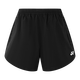 YONEX尤尼克斯羽毛球服舒适透气时尚女款跑步运动短裤2202725BCR黑L