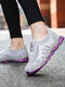 
Wide-toe women's shoes suitable for fat feet wide-type summer sports shoes wide fat feet one foot step mother's shoes non-slip gray purple 9928 35