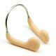 Yongjin swimming professional silicone nose clip, wire nose clip, synchronized swimming nose clip, comfortable to wear, easy to fine-tune, Y23A7 preferred nose clip five-piece set (with earplugs)