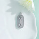 Laomiao platinum pendant vajra solid platinum auspicious and wishful birthday gift for wife about 9.47g