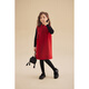 Chenchenma girls woolen dress winter style new Chinese style Tang suit cheongsam improved vest skirt New Year's greetings dress