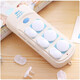 Socket anti-child electric shock protective cover jack cover plug safety plug hole blocking plug strip sealing cover anti-electric shock children's outlet protective cover two holes - 20 pcs