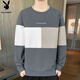 Playboy (PLAYBOY) sweatshirt men's 2026 spring long-sleeved T-shirt men's jacket casual men's loose round neck tops
