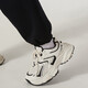 Adidas Frauensportanzug 25 Frühling Neues komfortables warmes lässiges Sweatshirt Pullover Lose Hosen zweiteilige Set JJ3568+JJ3561 L