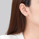 Chao Acer Pearl 18K Gold Earrings for Women Rose Gold Earrings for Girlfriend’s Birthday Gift TK Pre-sale One Pair