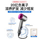 Forest official 5 billion negative ion hair care Huaqiangbei hair dryer home silent high-power high-speed hair dryer dormitory 3C certified national subsidy rose red - single air nozzle | 4.5 billion moist negative ions constant temperature hair care official top version 1 1