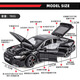 Audi RS7 car model ornaments simulation alloy car model 1:18 remote control supercar children's toy car boy _1 24 Audi RS7-black keyless