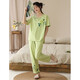 Nischenkragen Druckdesign chinesisches Stil Element Design bequeme Frauen Heimkleidung Pyjamas YZT-9903 Frauen YZT-9904 Frauen 2xl