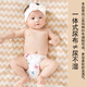 Xiong Zhecha gauze diaper baby pure cotton diaper washable newborn baby special meson mustard cloth pocket breathable diaper 12 layers pure cotton gauze girl flower 3 pack S suitable for 6-8 Jin Jin equals about 0.5 kg