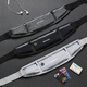 Sports waist bag, men's running mobile phone bag, equipment belt special bag artifact, men's 2025 new carrying one-size-fits-all classic black + arm bag upgraded water-repellent material - available