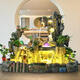Large rockery fountain flowing water hotel office villa courtyard balcony club Fengshui rotor pool fortune landscape 686 extra large rockery [long 200* width 90* height 18