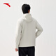 ANTA zero-pressure shell丨water-repellent sports jacket men's new winter velvet warm woven jacket top