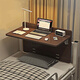 Ke Xiangtu Computer Desk Dormitory Bed Desk Dormitory Folding Table Bunk Desk Side Student Hanging Fixed Small Table Warm White 30cm Upgraded Thickening Folding Model