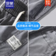 ROMON (ROMON) Tiansi Jeans Men's Summer Ice Silk Thin Style Soft Draping Elastic Flexible Flexible Waist Loose Straight Casual Trousers 1048/Dark Gray M (Suggested Weight 90-115 Jin[Jin Equal to 0.5kg])