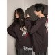 Benny Bear Beiyan Disney Couple Pajamas Women's Spring and Autumn Cute Mickey Long Sleeve Home Clothes Men's Large Size Soft Cotton Suit C20965 Women's M Size