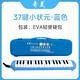 Chimei 37-key classroom designated musical instrument Little Champion EVA Cartoon Mouth Organ Blue With Playing Instructions