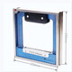 Oein industrial strip level frame level meter digital display level ruler fitter level 0.02mm high precision frame type 250 (0.02mm)