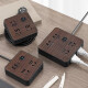 Bull Electric Appliances eignen sich für Storage Draht Holzkörnern dekorative Sockeln, Multifunktions-USB-Plat-In-Platine mit Drahtdesktop-Platine Seite 4 Plug-in + 3 USB 0,8 ​​Meter [854 Modelle]