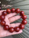 VZZS natural full-meat persimmon red ox blood red bracelet bracelet southern red necklace simple high-end versatile