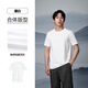 海澜之家（HLA）短袖T恤男【安心品质】凉感圆领短袖男25夏季 漂白AC 山不在高HNTBW2J195A L 175/92A 推荐137~150斤