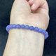 Fat Donglai Quality Tanzanite Bracelet Women's Single Circle Fashion Small Fresh Simple Crystal Jewelry Versatile Gift 1#/6-6.2MM/Round Beads/Single Circle