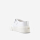 IJin 2024 nuevas zapatillas de 8 cm de espesor y de moda y simples solo patas para mujeres yf698abq blanco 36
