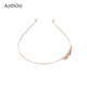 AJIDOU Ajidou headband, the same style in offline malls, simple autumn leaf thin headband, birthday gift for girlfriend and wife