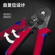 Jingkai crimping pliers E terminal ve cold-pressed end crimping tool TE pin-shaped clamp six-sided HSC8 10-6A
