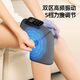 Wireless Portable Knee Massager Electric Heating Joint Warming Mugwort Hot Compress Massage Knee Protector Leg Massager Magnetic Suction Model-Single