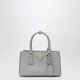 PRADA FW25 Luxury Women's GALLERIA Mini Light Gray Bag GRAY One Size