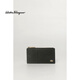 Ferragamo Luxury Men's Card Holder/Coin Purse Black One Size