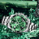 Peak official authentic green water ghost watch new men's watch diving dial for men's boyfriend Water ghost black [counter genuine]
