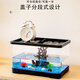 Turtle tank household landscaping filter circulation sun terrace climbing platform acrylic ecological mixed fish tank small turnover box three-in-one filter