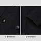 HLA Heilan House Coat Men's Winter 25 Light Business Fashion Series Mid-Length Wool Jacket Men