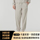 
Adidas Sports Set Women's Clothing 2025 Spring New Outdoor Fitness Woven Stand Collar Jacket Quick Dry Foot Trousers Light Khaki/JE6173+JD6522 2XL