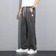 NOSSKISS International Luxury Men's Clothing Brand High-end Jeans Summer Thin Style Brand Straight Loose Wide Legs Summer Casual 1048 Black One Size 4XL Recommended 185200Jin [Jin equals 0.5 kg]