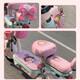 Zailu Emma Yuanshi play decorative car front modification rearview mirror girls cute pink Emma battery car children's seat play special