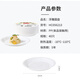 Meiya Disposable Dinner Plate Food Grade 21cm*40 Camping Picnic Fruit BBQ Cake Dip Plate