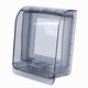 Siemens switch socket waterproof box transparent IP55 bathroom kitchen outdoor IP IP55 transparent gray waterproof box