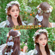 DL 1998 Fat Donglai same style garland super fairy headband female forest headband bohemian hair travel headband wedding headband girl fairy garland