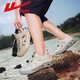 
Huili Beach Sandals Men's 2025 New Summer Breathable Hollow Bottle Casual Shoes Outdoor Hiking Hiking Shoes TXHLWSL-1585 Meter Green 43