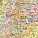 
Chongqing map 2025 administrative transportation tourist attractions 1068*749 mm