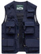 JP Spring, Summer y Autumn Thin Men's Vest Multi-Splock Showing Montaining Photography Chaqueta 9898 9898 Gray 4xl (adecuado para 185jin [Jin equivale a 0.5 kg] -200jin [Jin equivale a 0.5 kg]) uni-size