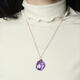 Brasilianer natürlicher Amethysten -Anhänger Rough Stone Halskette 885208 Sekunden Preis bei 679 Yuan