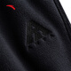 ANTA fire shell polar fleece double-sided fleece trousers men's winter loose velvet thickened leg warmer trousers