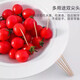 Bamboo toothpicks 300 pcs canned disposable household fruit toothpick box double-ended use toothpick restaurant toothpick holder 300 pcs *2 cans