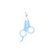 Nail scissors pet nail clippers household portable cat nail clippers special nail clippers black 1 pair