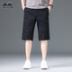 老爷车纯棉工装短裤男士夏季新薄款宽松直筒七分裤休闲运动裤子男 9859灰色 L 100-120斤